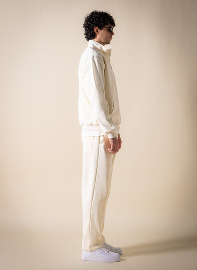 SOFT QUARTER-ZIP SWEATSHIRT SET