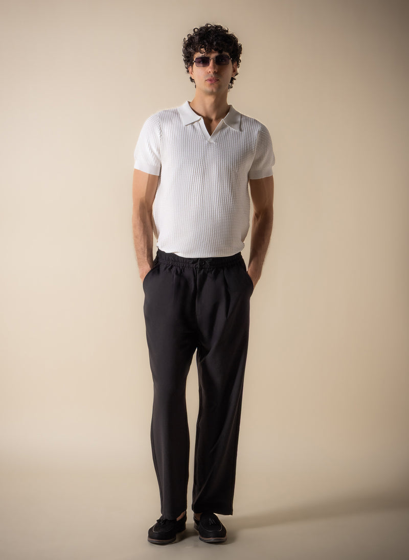 TEXTURED POLO SHIRT – SHAPES | UAE | Shop for the Latest Clothes & Fashion