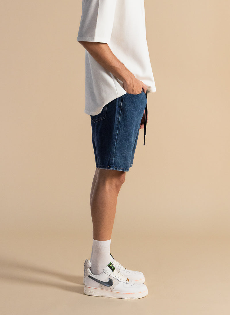 SOFT DENIM COMFORT SHORTS