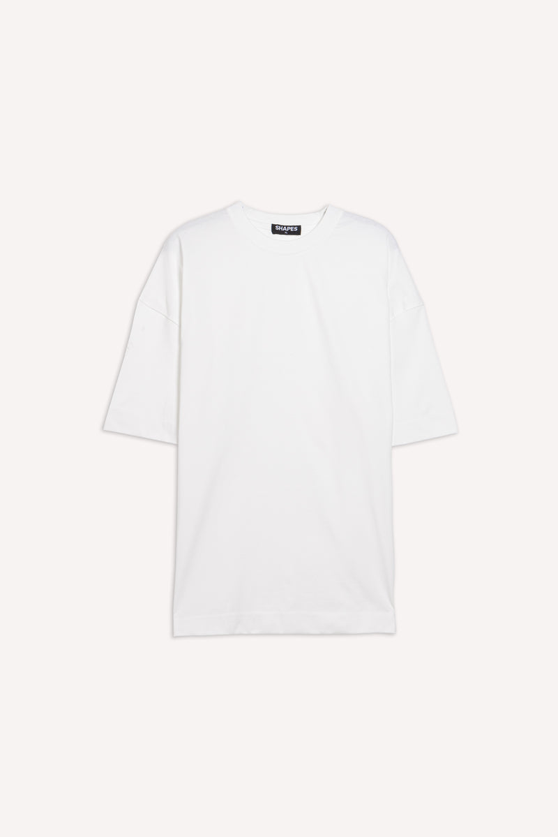 DETAILED MIDWEIGHT COTTON BLEND T-SHIRT