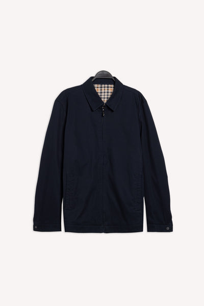 DETAILED DENIM JACKET WITH ZIPPER
