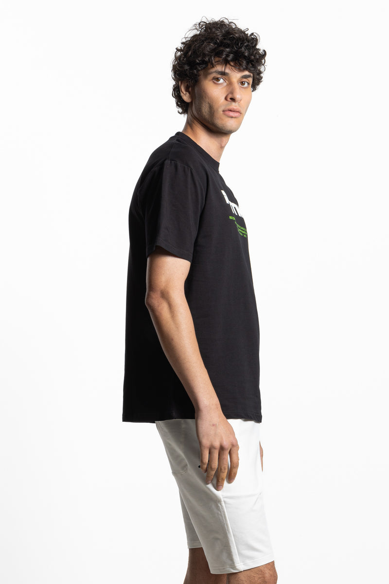SLOGAN PRINTED SLIM T-SHIRT