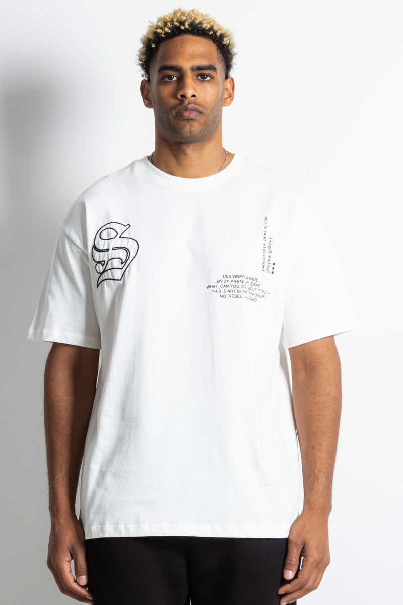 EMBROIDERED T-SHIRT