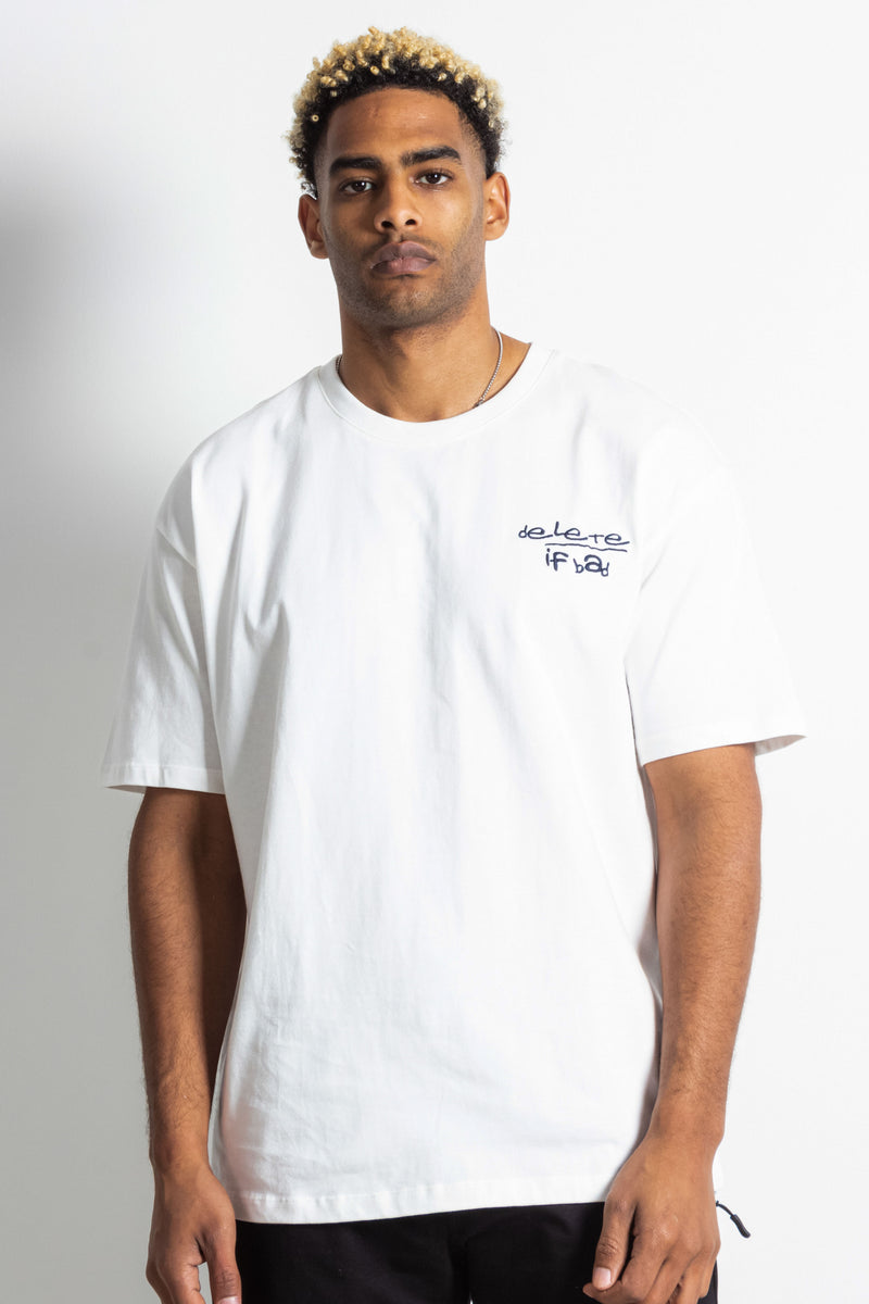 T-SHIRT WITH CONTRAST EMBROIDERY