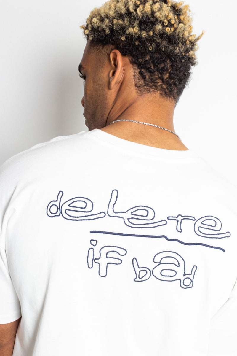T-SHIRT WITH CONTRAST EMBROIDERY