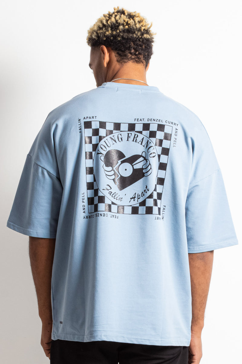 PREMIUM CONTRAST PRINT T-SHIRT