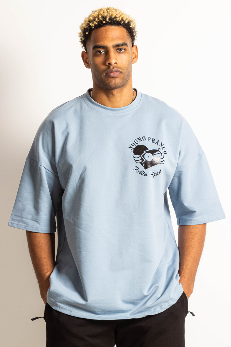 PREMIUM CONTRAST PRINT T-SHIRT