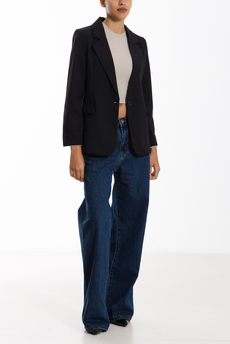 STRAIGHT BLAZER