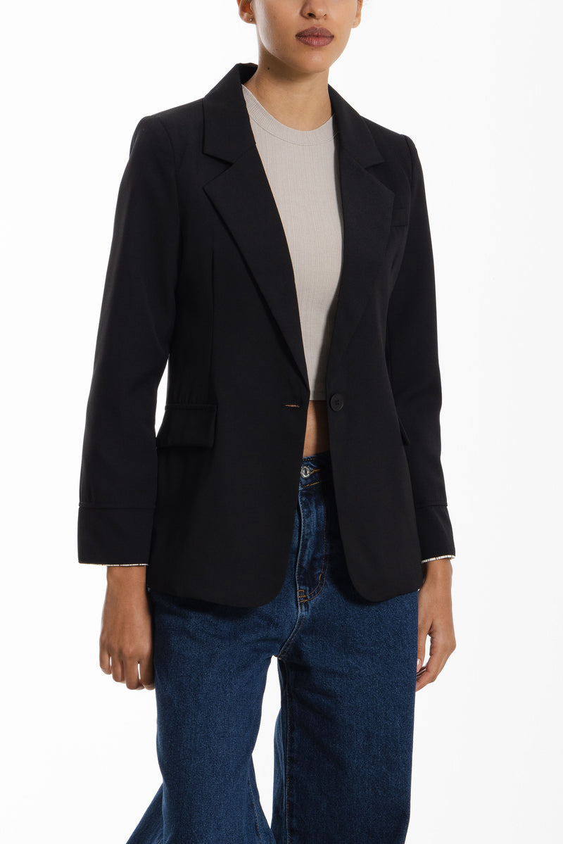 STRAIGHT BLAZER