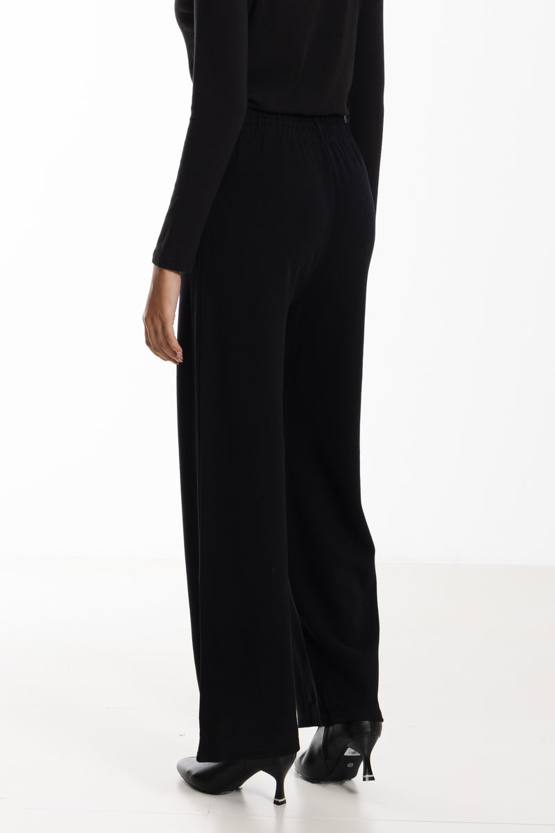JOGGER WAIST WIDE TROUSERS