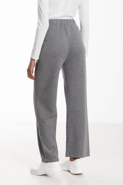 RIBBED JOGGER WAIST TROUSERS