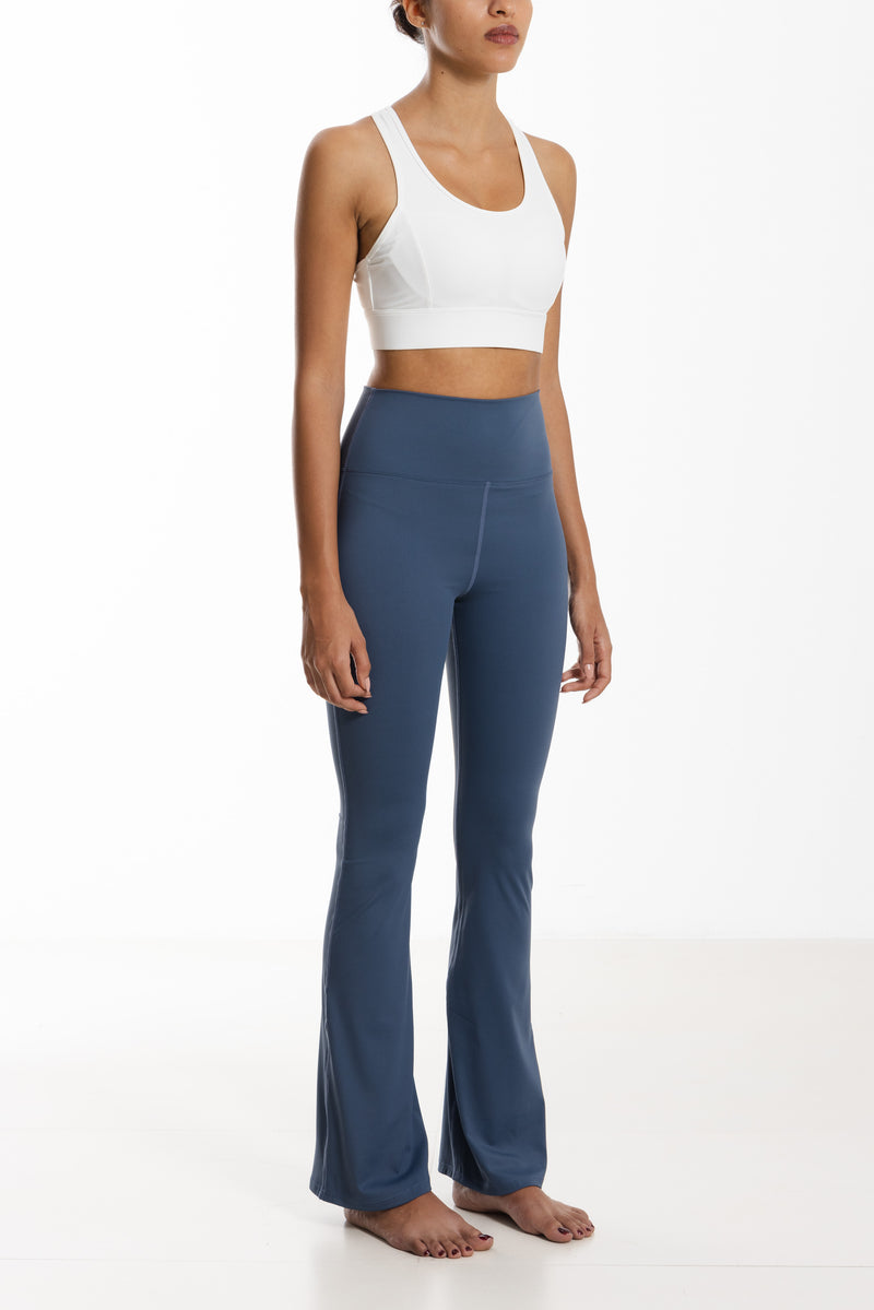 Split-Hem Flared Pants