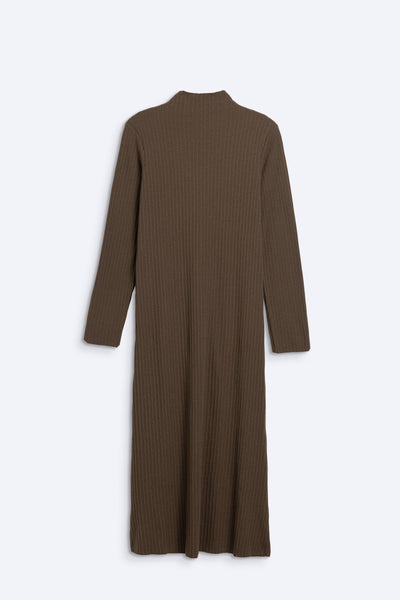 TEXTURED KNIT DRESS