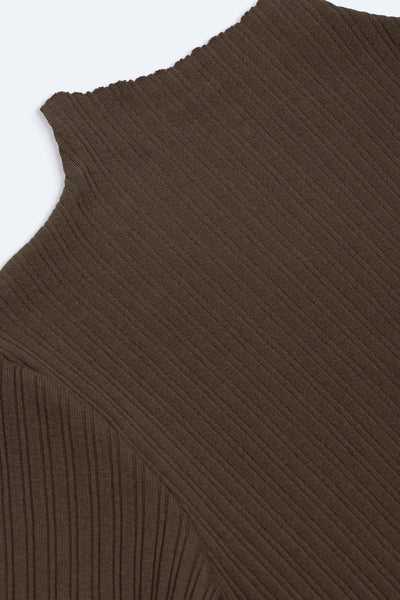TEXTURED KNIT DRESS