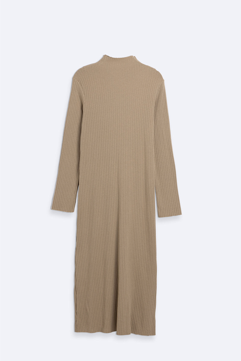 TEXTURED KNIT DRESS