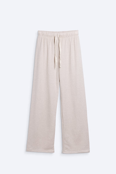 RIBBED JOGGER WAIST TROUSERS