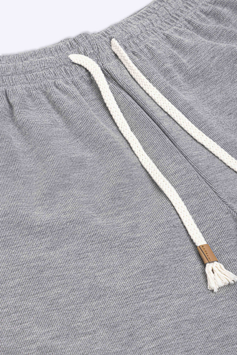 JOGGER WAIST WIDE TROUSERS