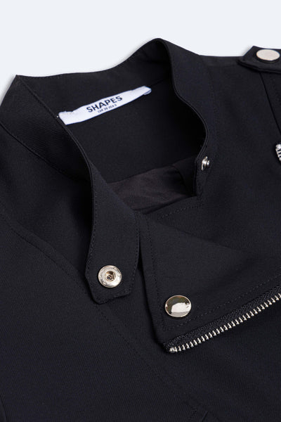 CROPPED BIKER JACKET