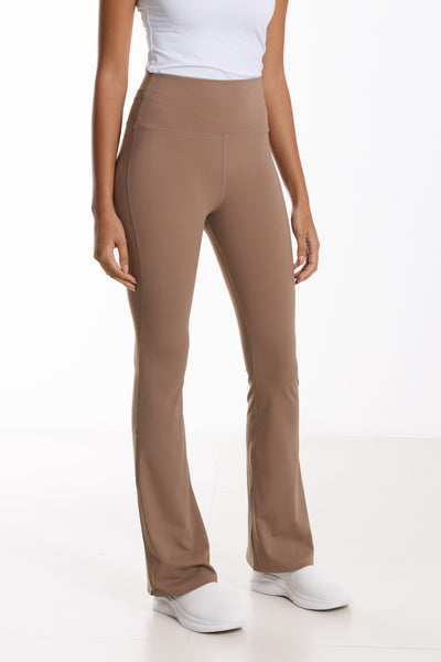 Split-Hem Flared Pants