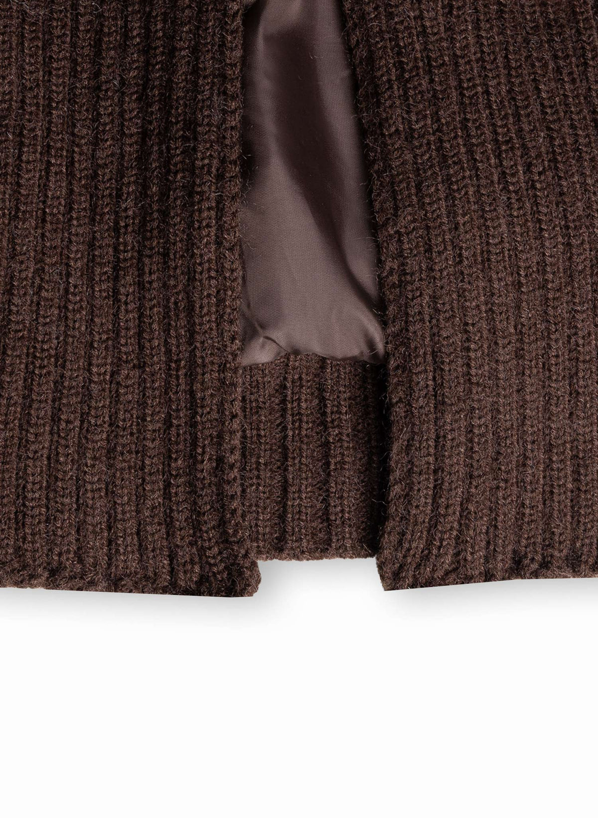 KNIT COLLAR TOGGLE PUFFER