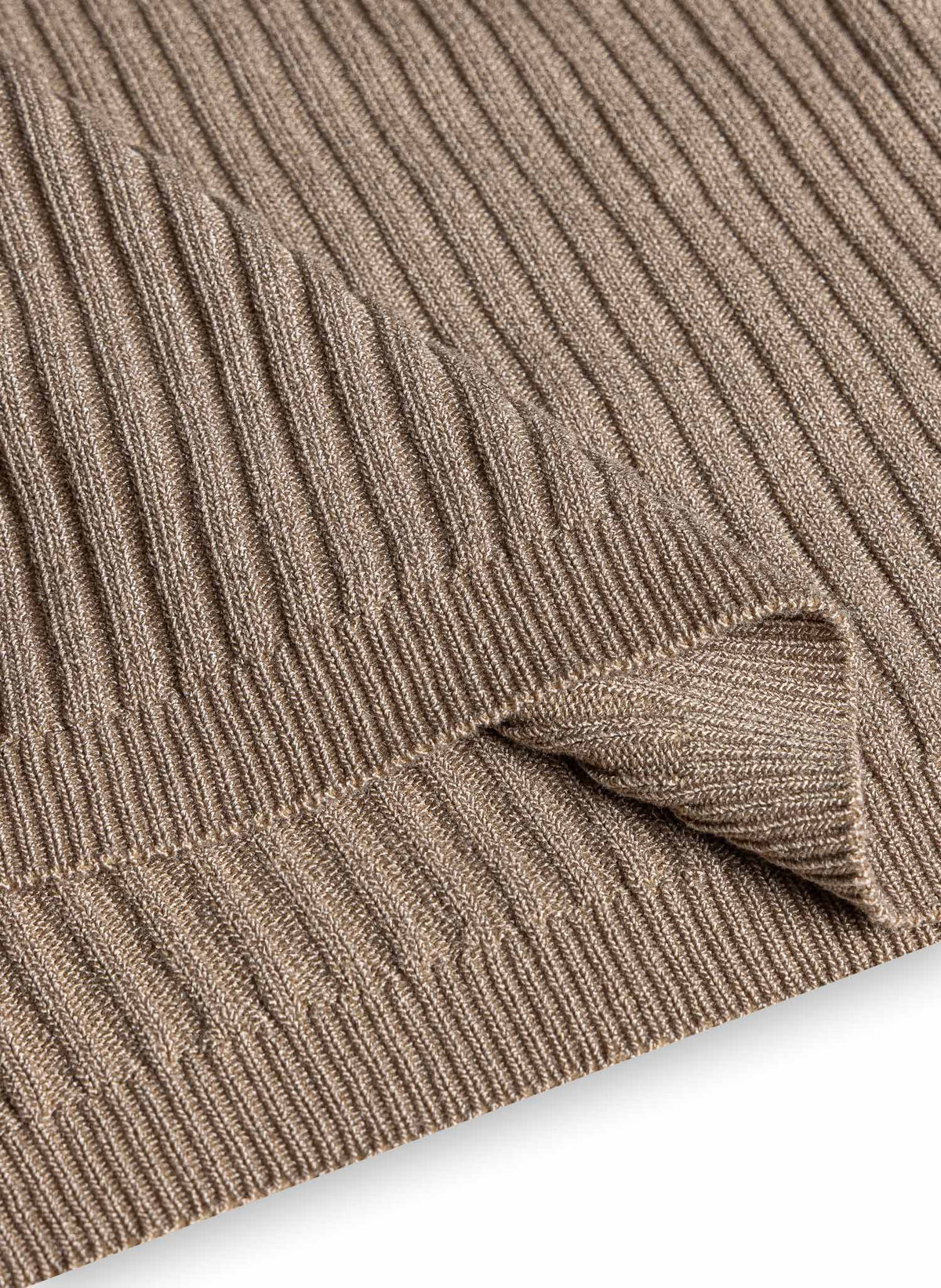 RIBBED KNIT TEE