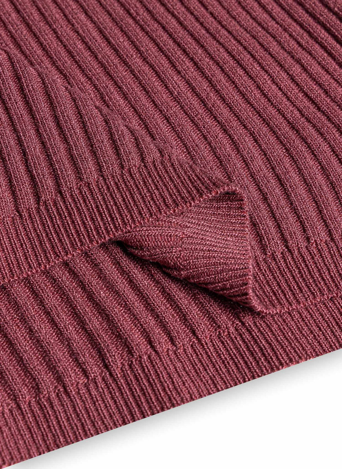 RIBBED KNIT TEE