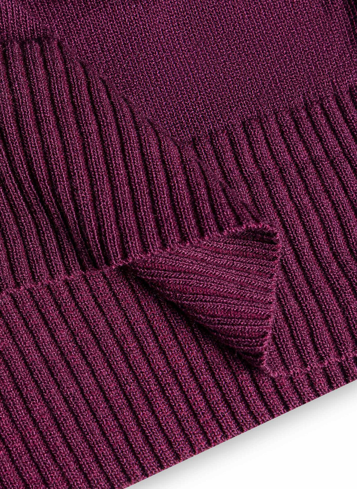 MOCK NECK KNIT TOP