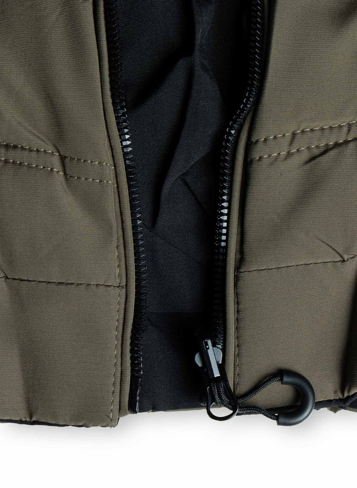 REVERSIBLE CHEVRON PUFFER JACKET