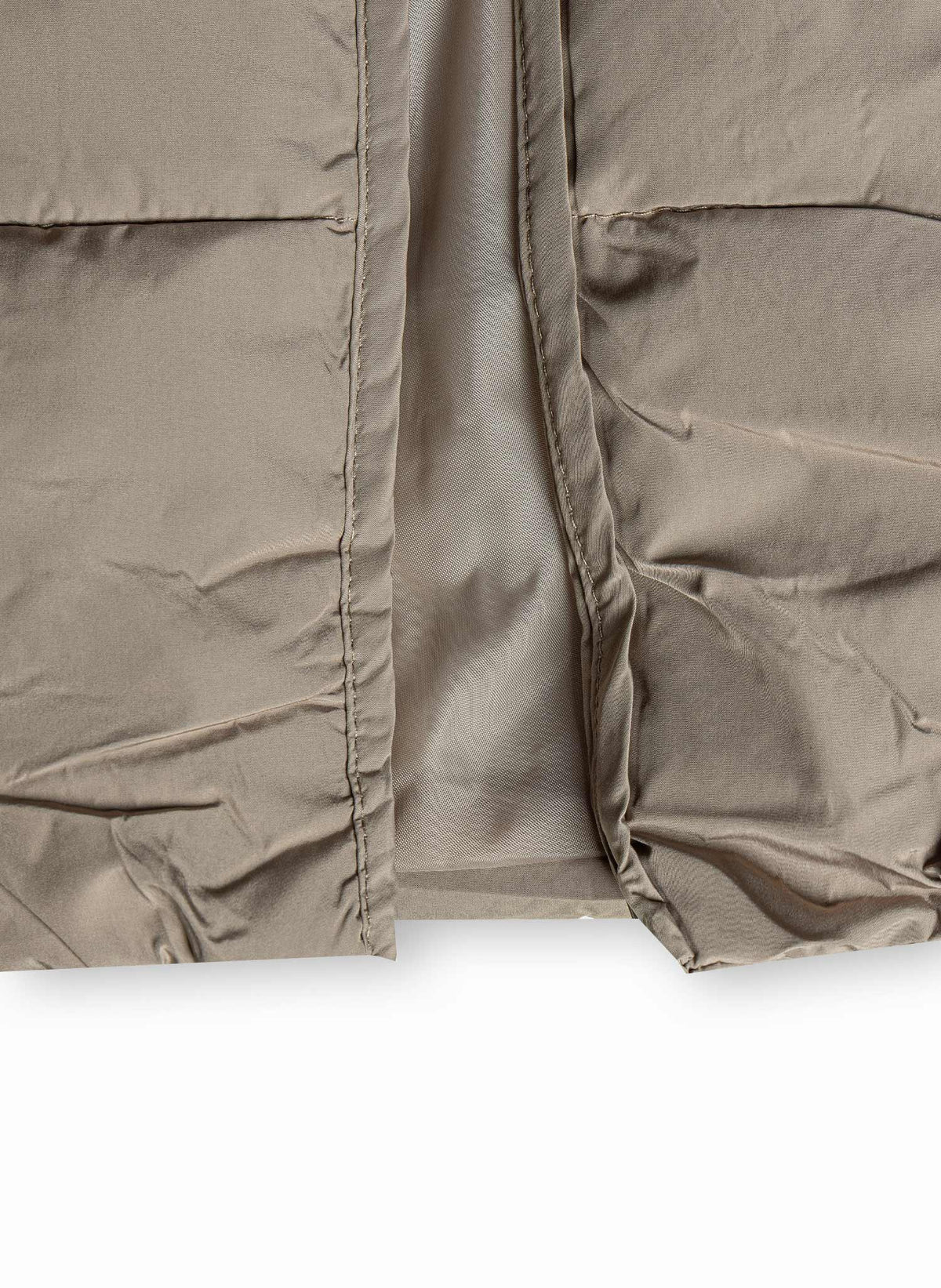 BELTED LONGLINE PUFFER COAT