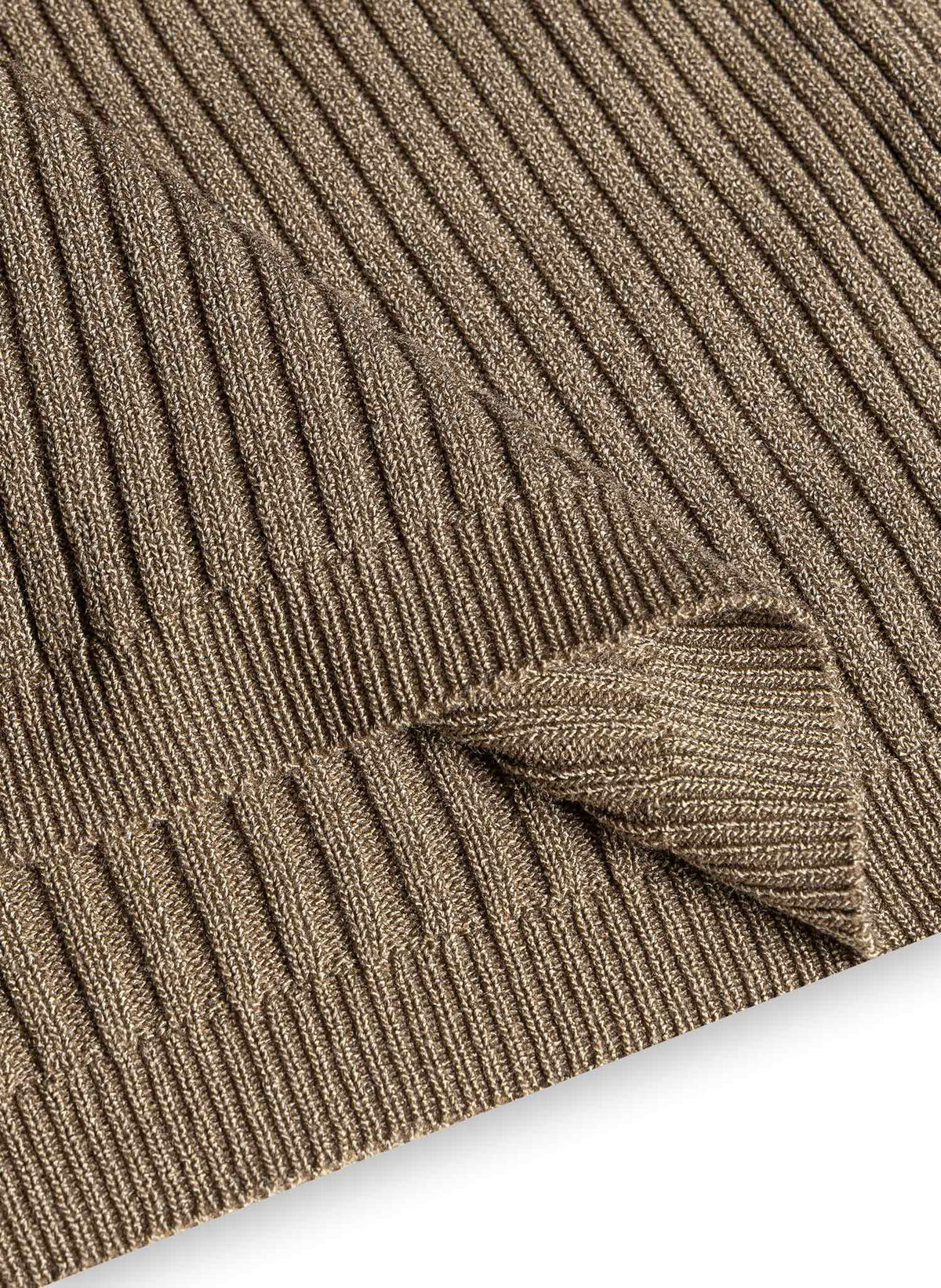RIBBED KNIT TEE