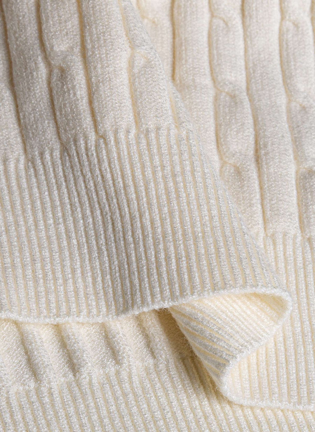 CANLE KNIT CREW SWEATER