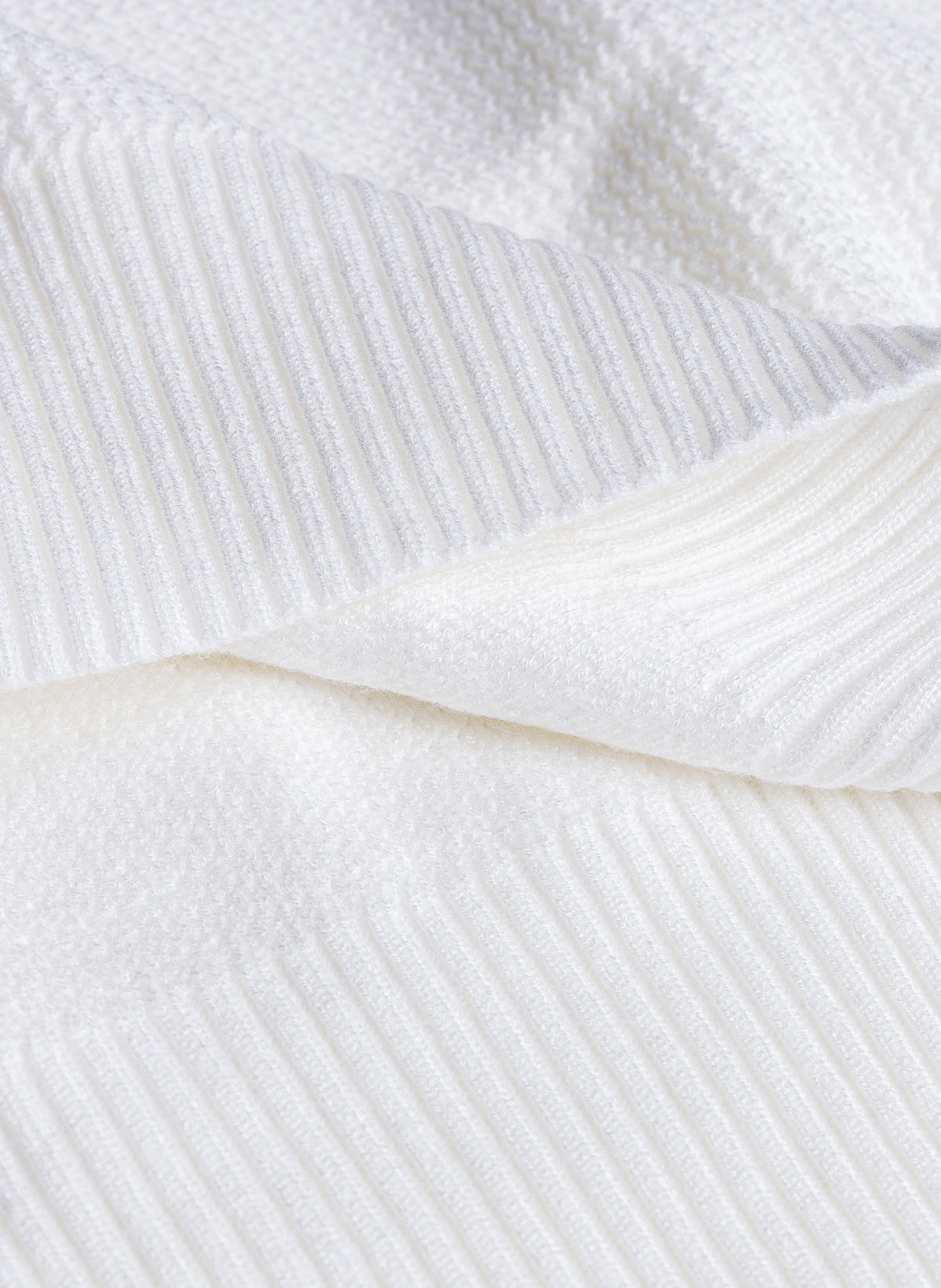 POLO WAFFLE KNIT SWEATER
