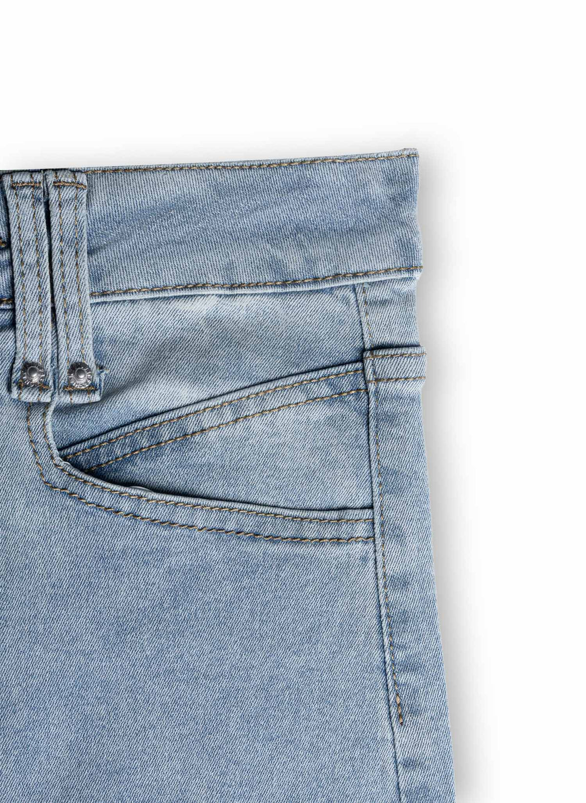 DIAGONAL SEAM WIDE JEANS