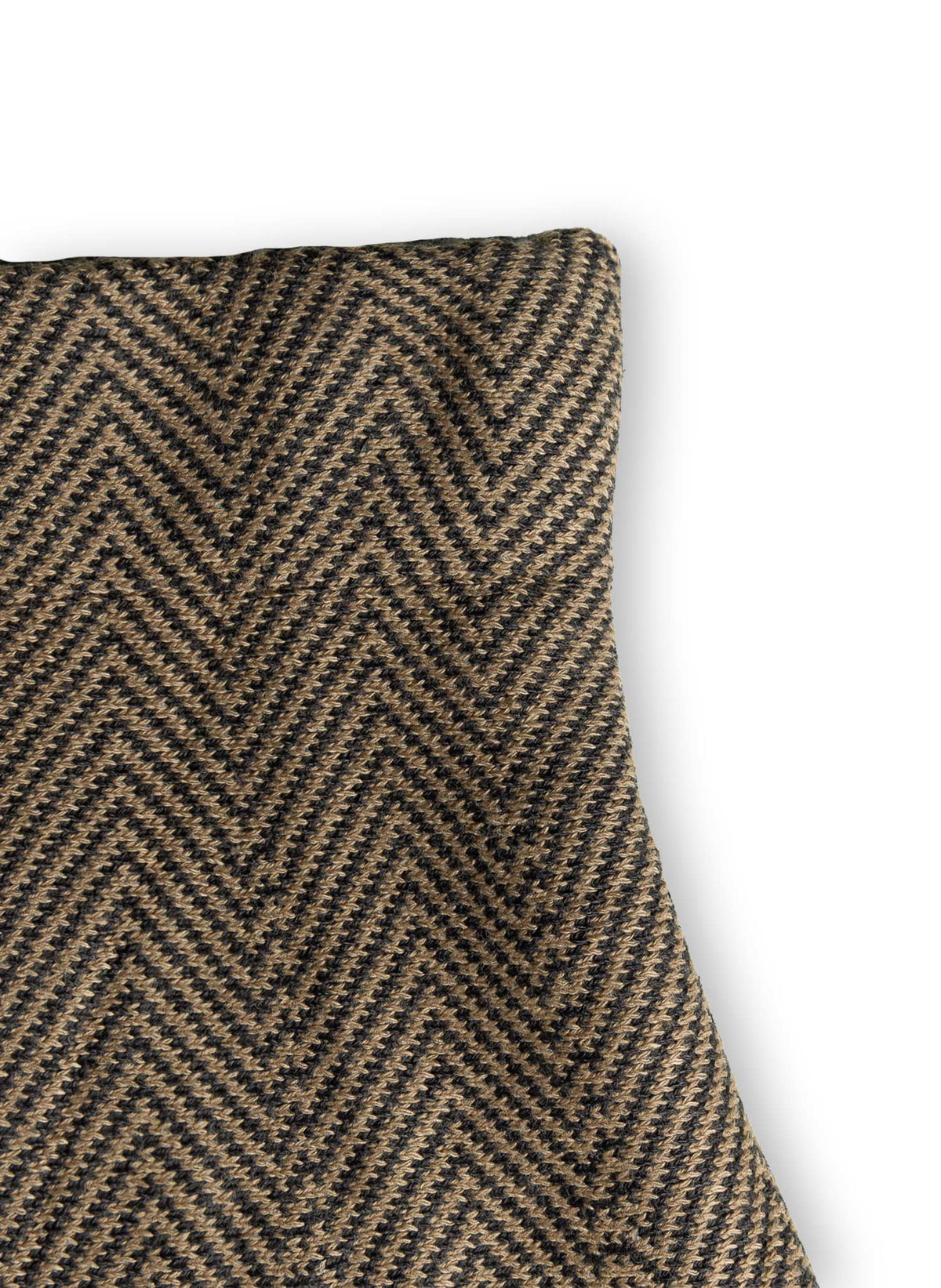 SOFT CHEVRON MIDI SKIRT