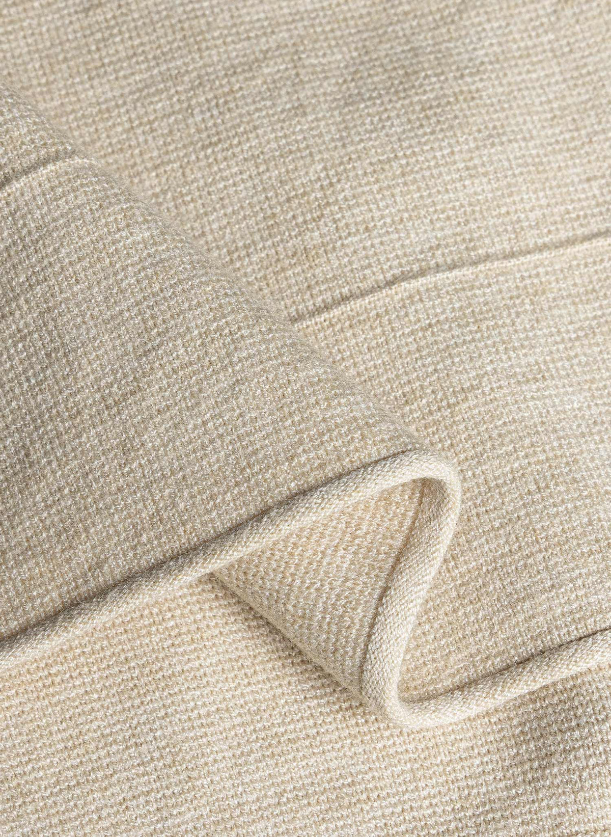 MOCK NECK CASHMERE BLEND SWEATER SET