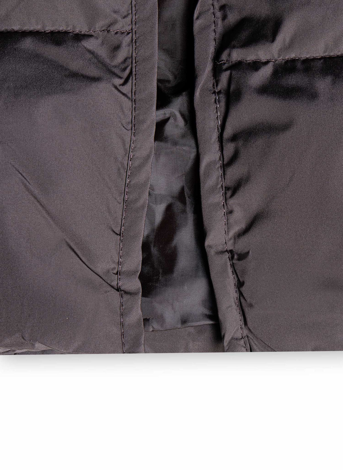 BELTED LONGLINE PUFFER COAT