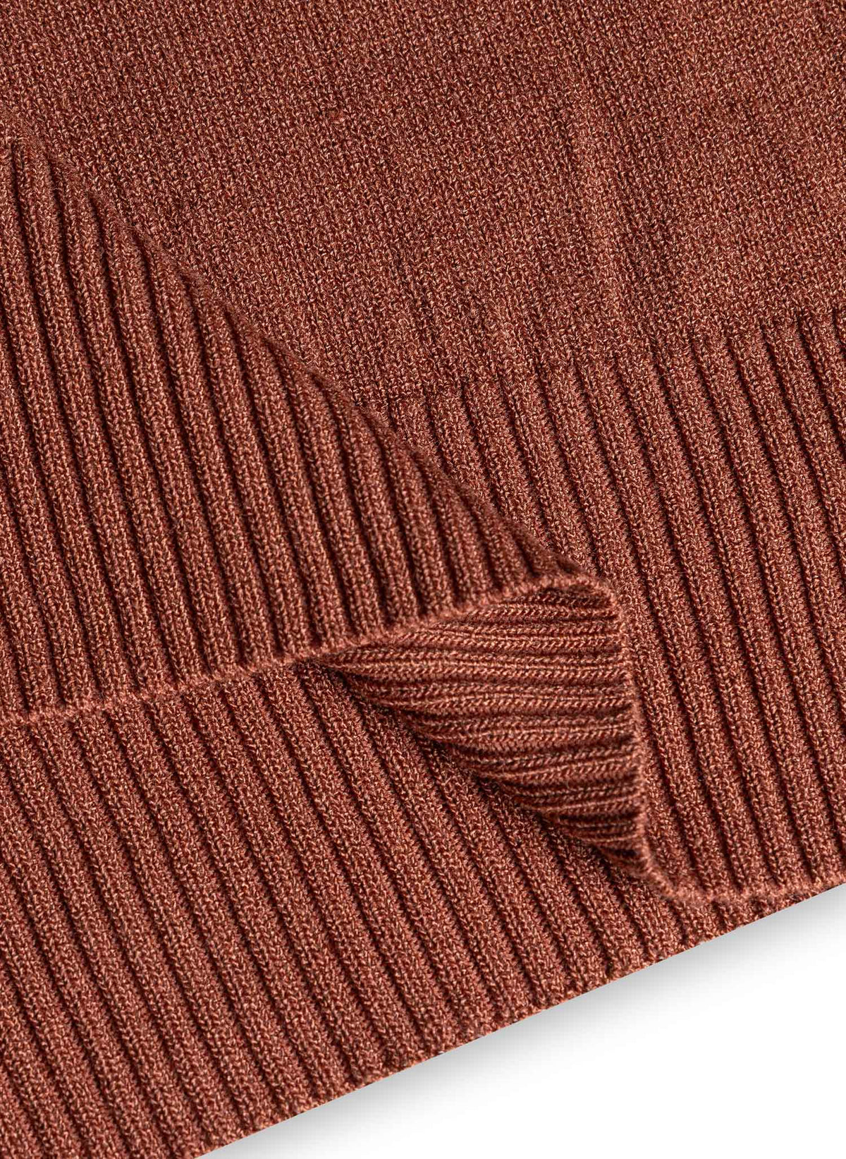 MOCK NECK KNIT TOP