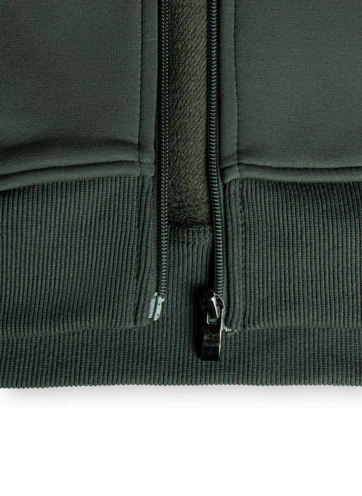 FLEECE LINED ZIP HOODIE