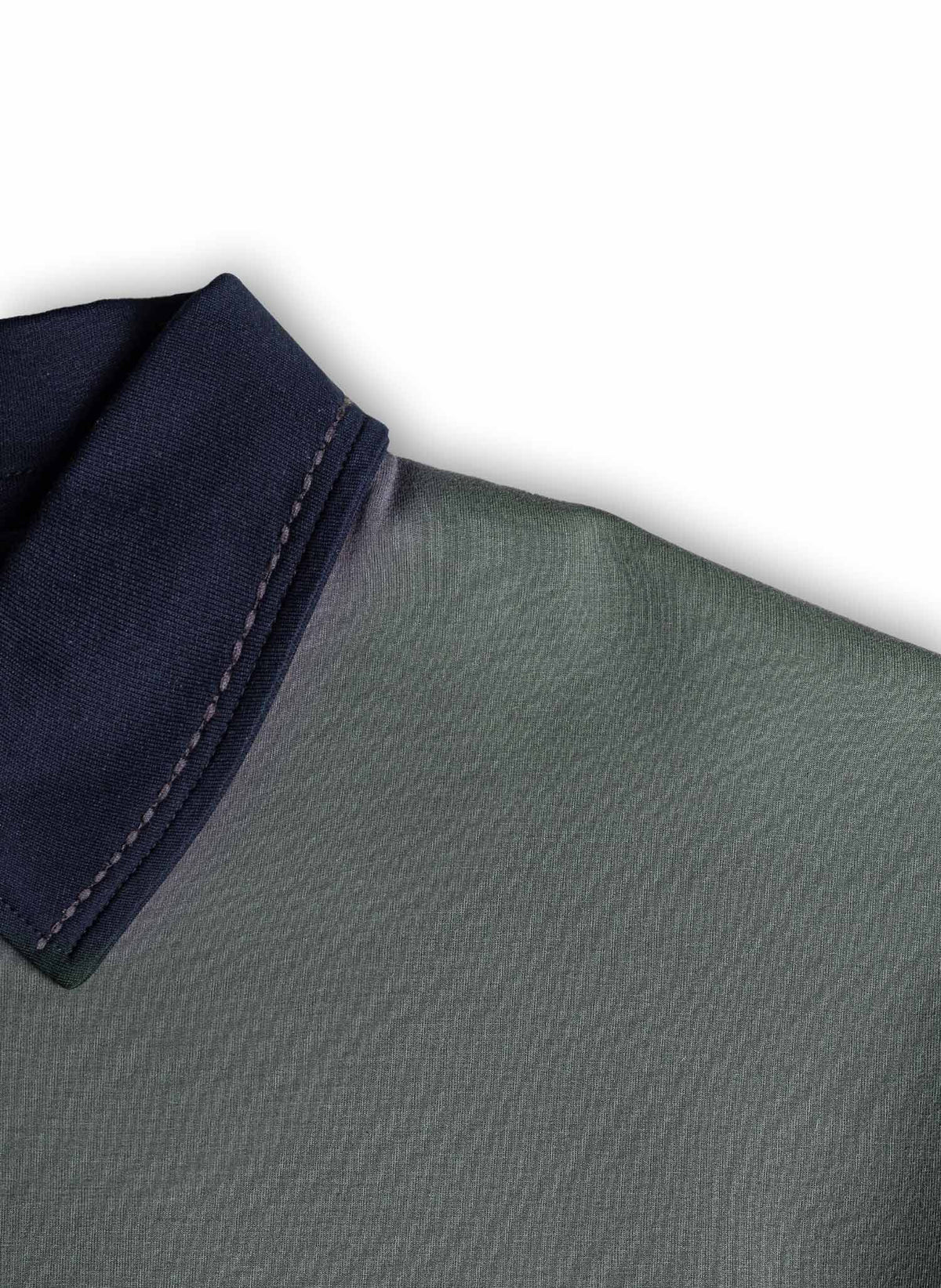 CONTRAST POLO QUARTER-ZIP SWEATSHIRT