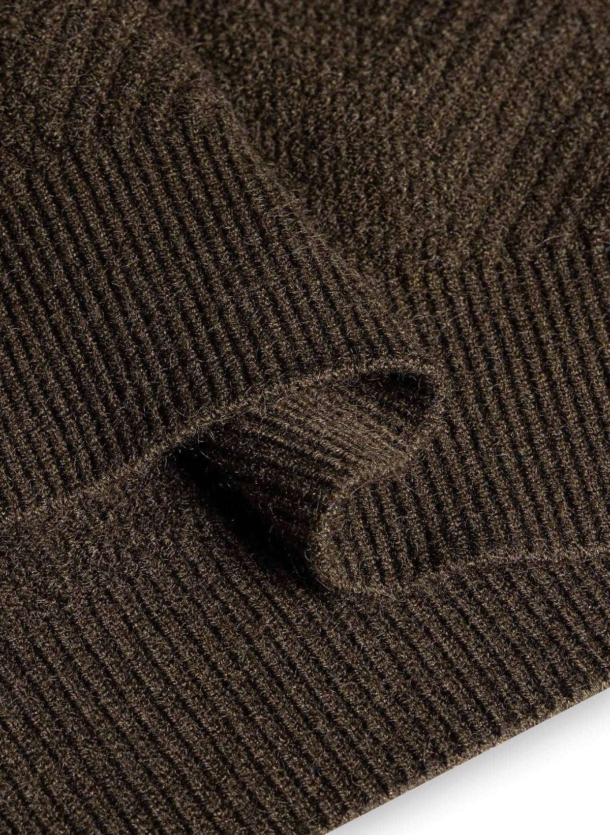 CABLE KNIT LONGLINE OPEN CARDIGAN