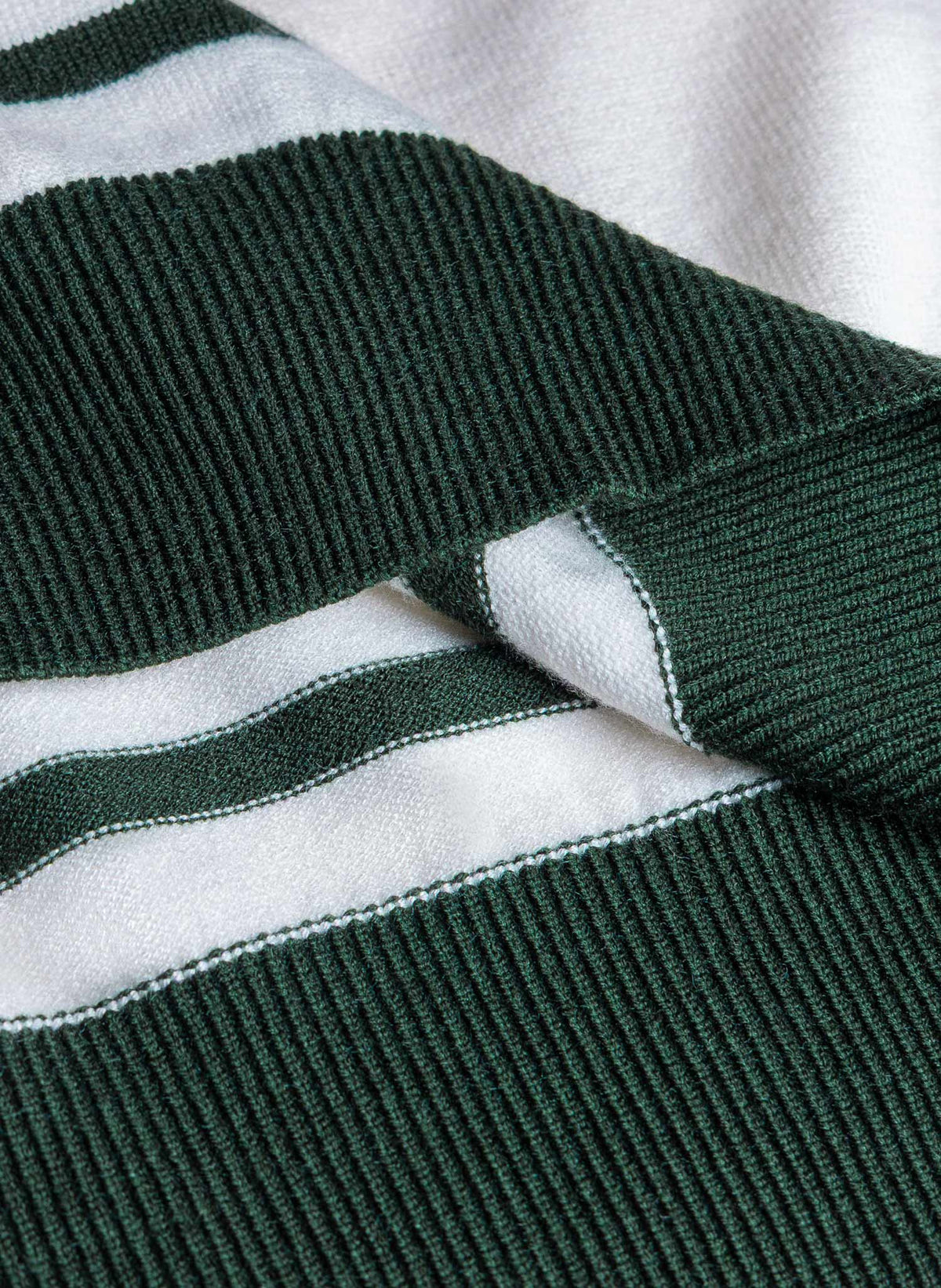 COLOURBLOCK POLO SWEATER