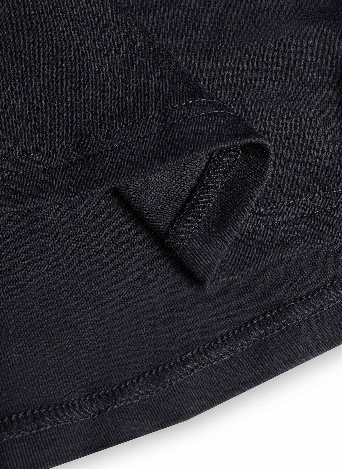 OVERSIZED HENLEY V-NECK T-SHIRT