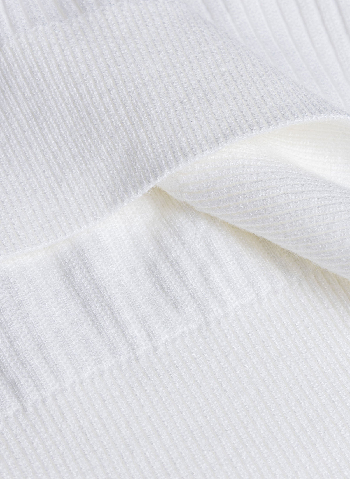 RIBBED POLO KNIT SWEATER