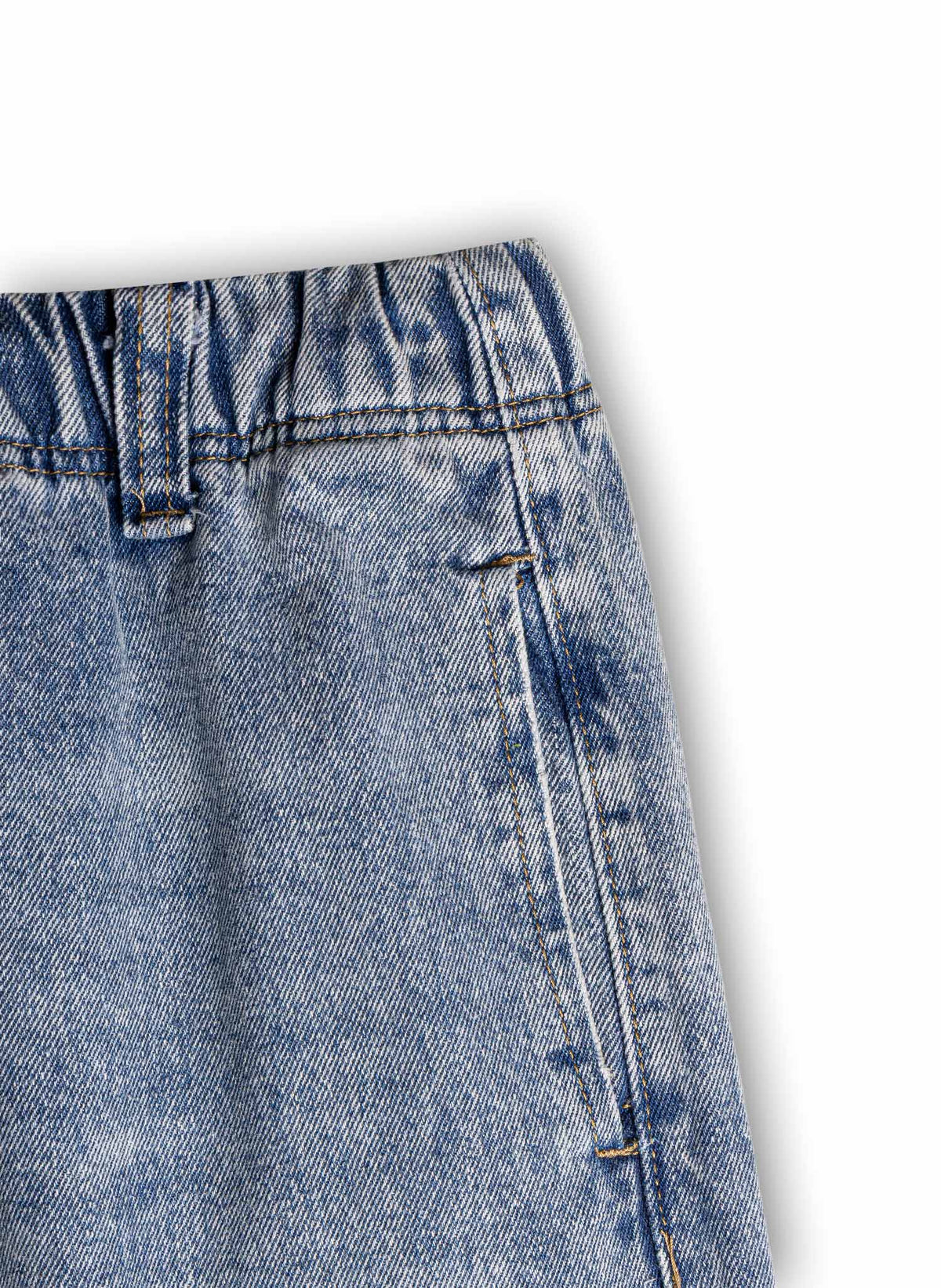 WIDE LEG COMFORT JEANS
