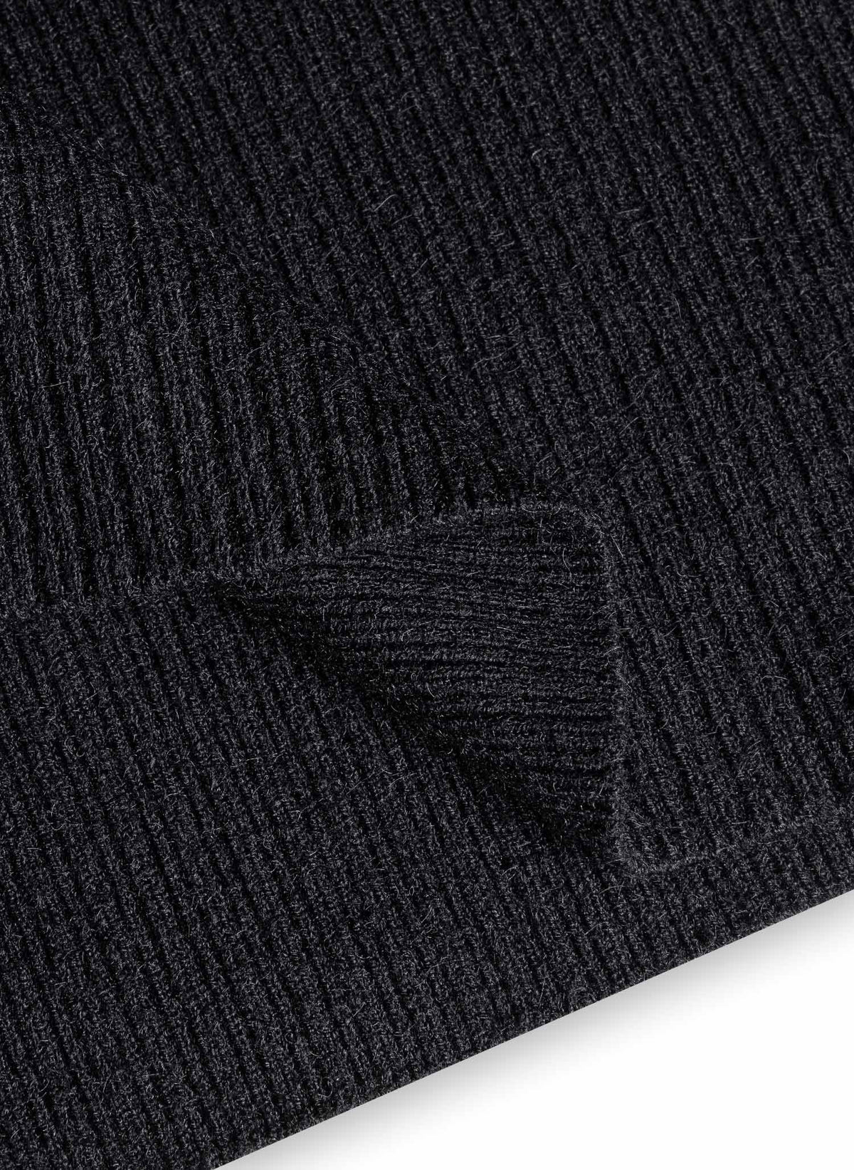 FOLDED CUFF CREW KNIT SET
