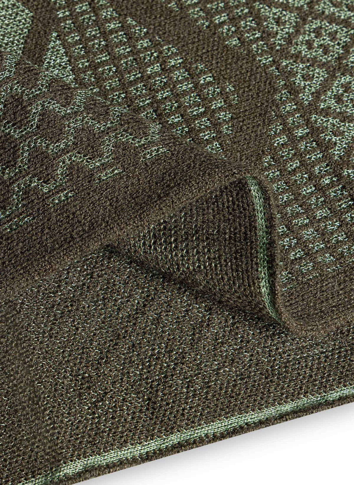TEXTURED PONCHO CASHMERE SET