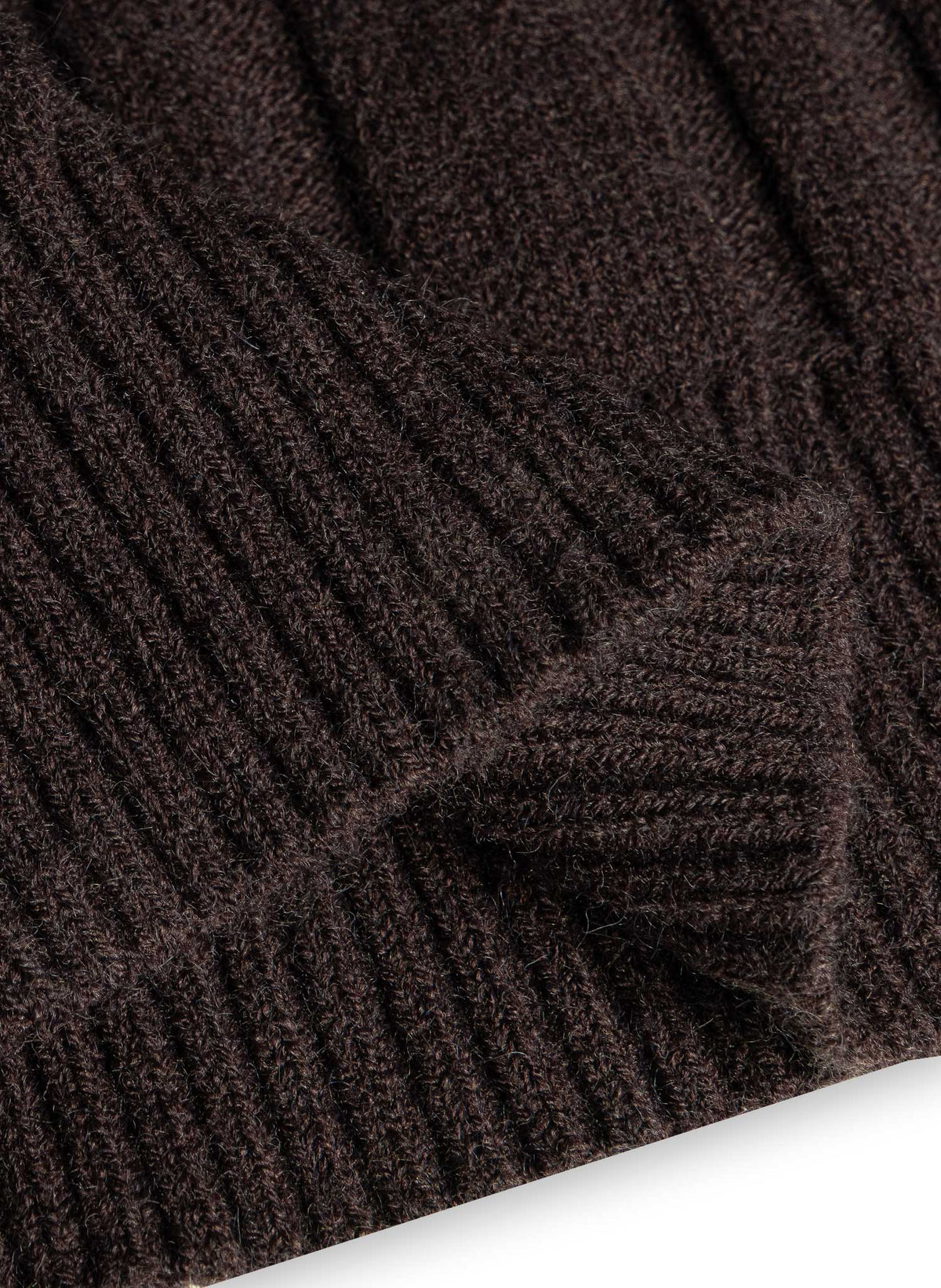 RIBBED TURTLENECK KNIT MAXI DRESS