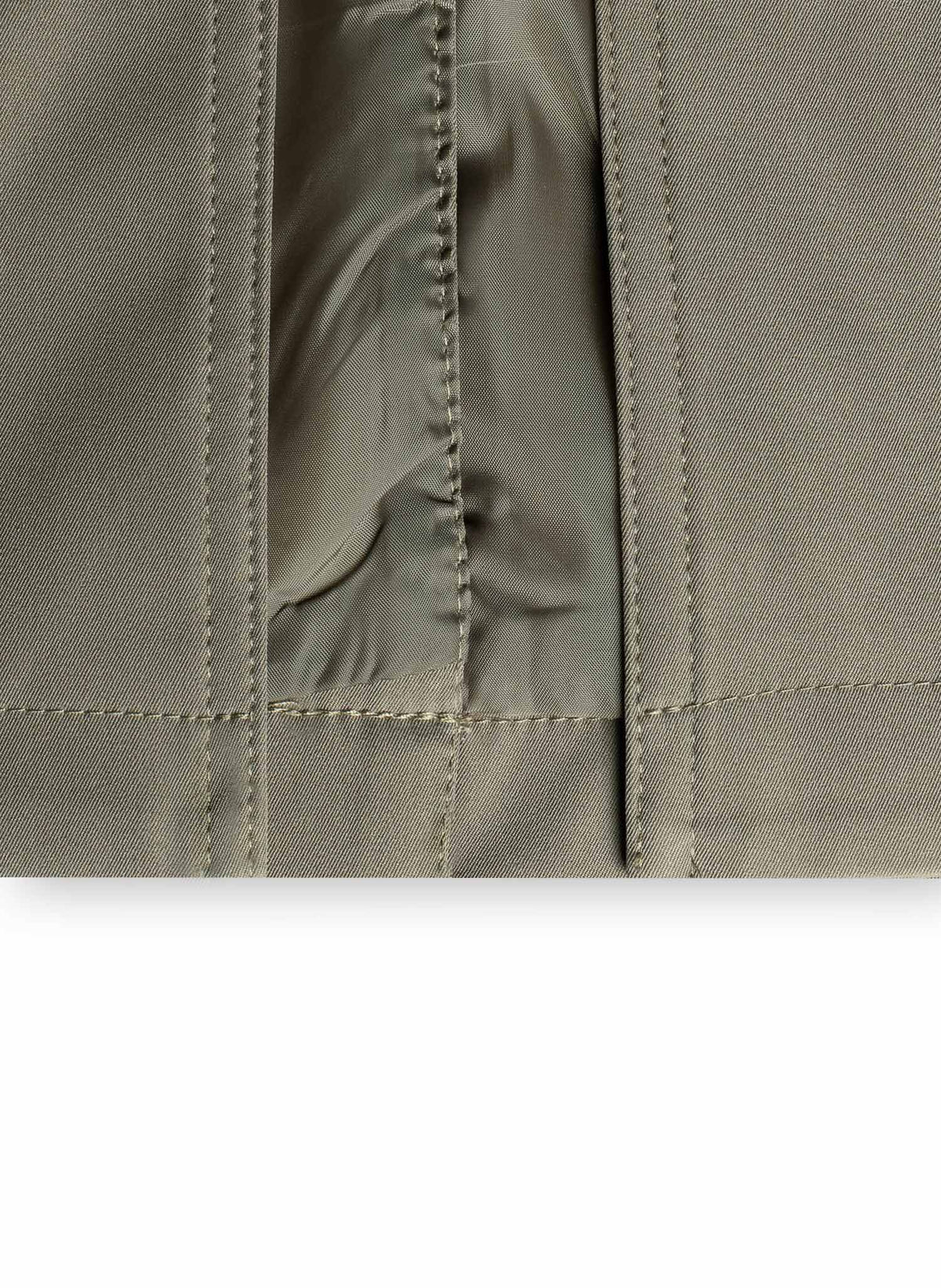 DOUBLE BREASTED LONG TRENCH  COAT