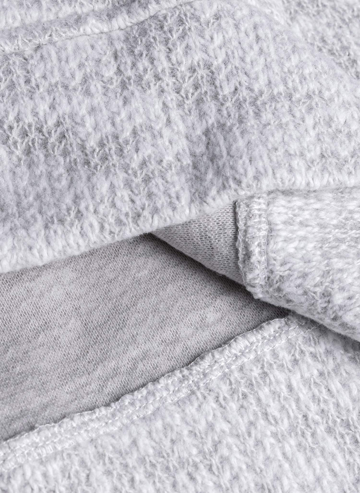 TEXTUREDE KNIT HOODIE
