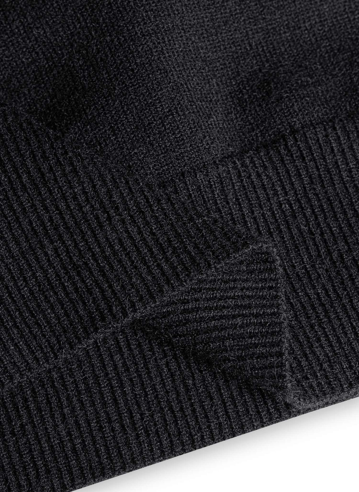 CASHMERE BLEND QUATER ZIP SET